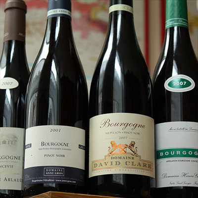 Bourgogne rouge 2007 by Domaine Arlaud, Anne Gros, David Clark and Henri Gouges