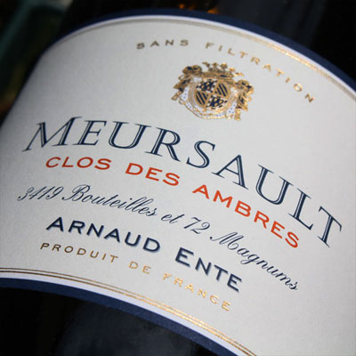 Arnaud Ente Meursault Clos des Ambres 2006