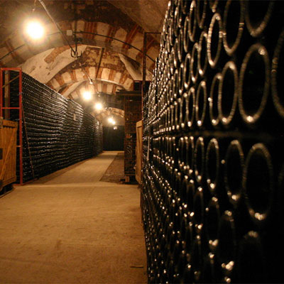 The cellar, about 200 years old