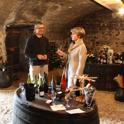Bruno and Isabelle Perraud from Domaine des Côtes de la Molière