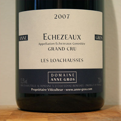 Echezeaux 'Les Loachausses' 2007 from Anne Gros
