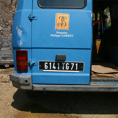Philippe Garrey's van