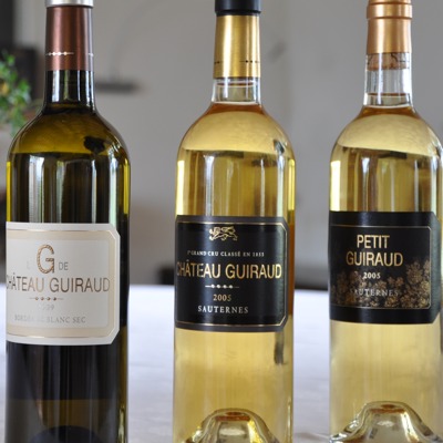 The 3 Guiraud cuvees