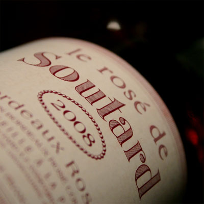 Bordeaux 2008 rosé: le rosé de Soutard 2008