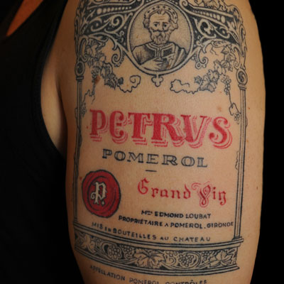 And the tattoo was the story of a New York wine lover, Daniel Sobolevskiy, 