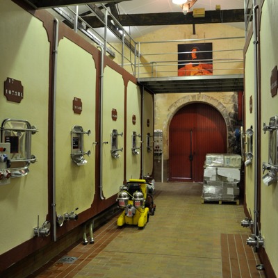 De Pressac - the cellar