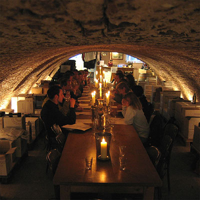 wine tasting in the Corvershof